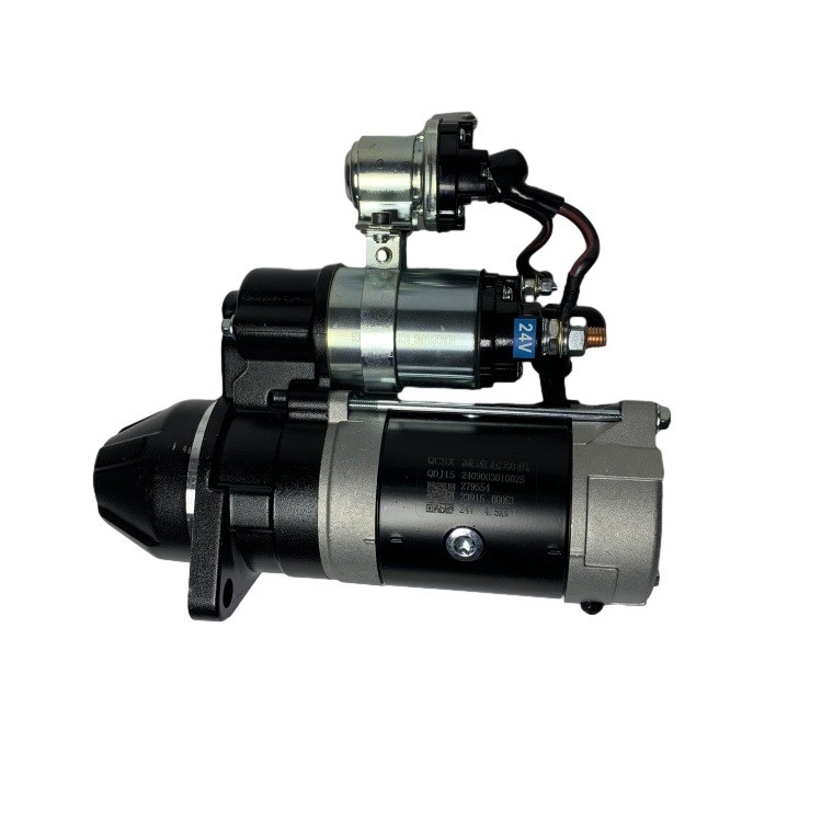 শীর্ষ- 24V 4.5KW স্টার্টার QDJ2519E-P QUANCHAI ডিজেল ইঞ্জিনের জন্য 495/498/4C5/4C6 2409003010025