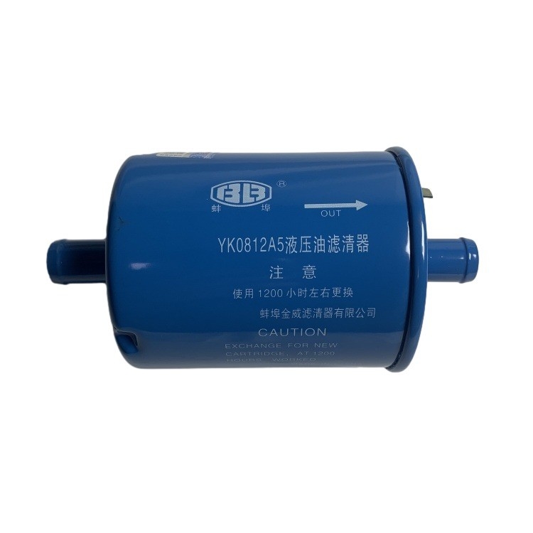 YK0812A5 স্টিল হাইড্রোলিক তেল ফিল্টার 25967-82001 ফোর্কল্টের জন্য স্টিল উপাদান