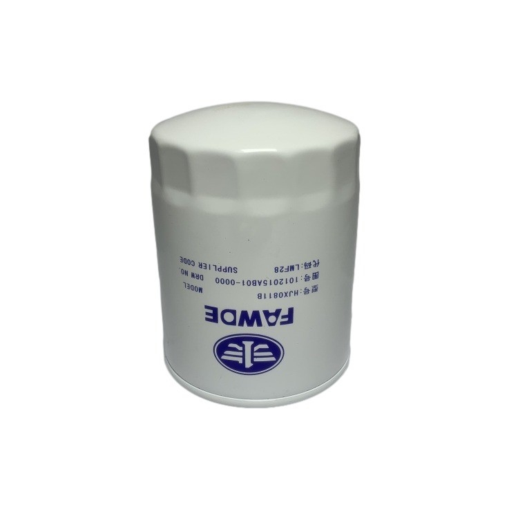 নীল ইস্পাত ফর্কলিফ্ট পার্টস তেল ফিল্টার WB202 JX0809B1 1012015AB01-0000 HJX0811B 1012015AB010000