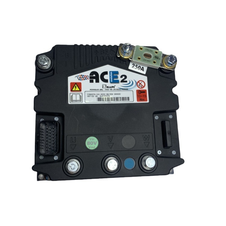 ZAPI ACE2 80/350 FZ8227A এসি মোটর নিয়ামক ইস্পাত এবং প্লাস্টিকের উপাদান অন্তর্ভুক্ত